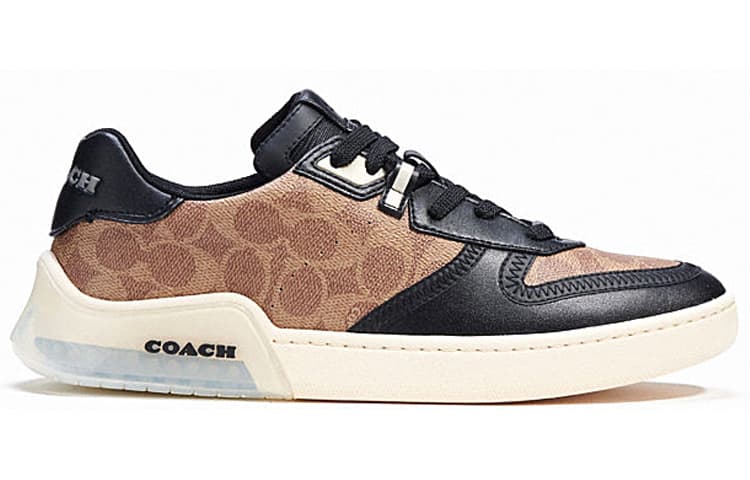 COACH CitySole низкие стильные кроссовки для скейтбординга мужские коричневые черные