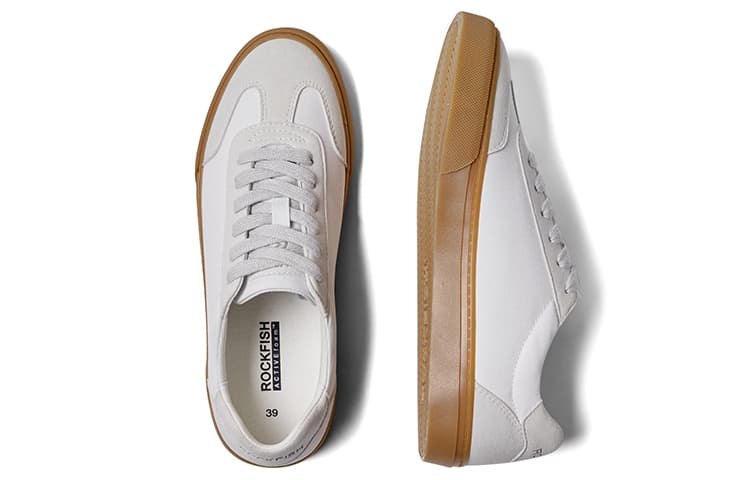 Кроссовки Rockfish German Army, женские низкие кеды, белый/карамельный