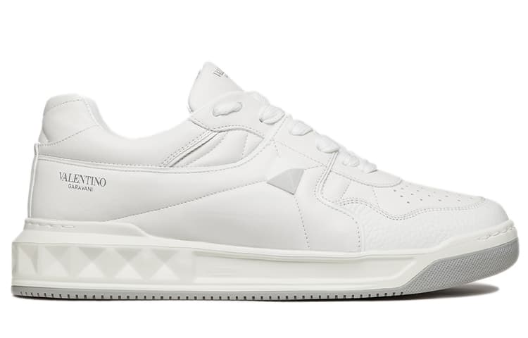 Valentino One Stud Low 'White Grey' 2021