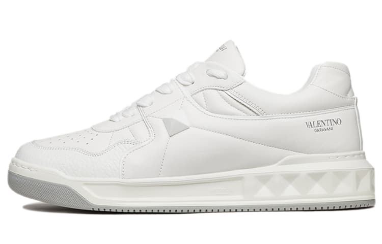 Valentino One Stud Low 'White Grey' 2021