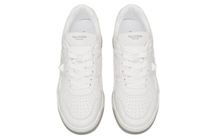 Valentino One Stud Low 'White Grey' 2021