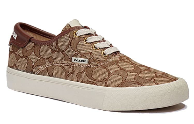 COACH CitySole Низкие кроссовки для скейтборда, женские, цвета хаки