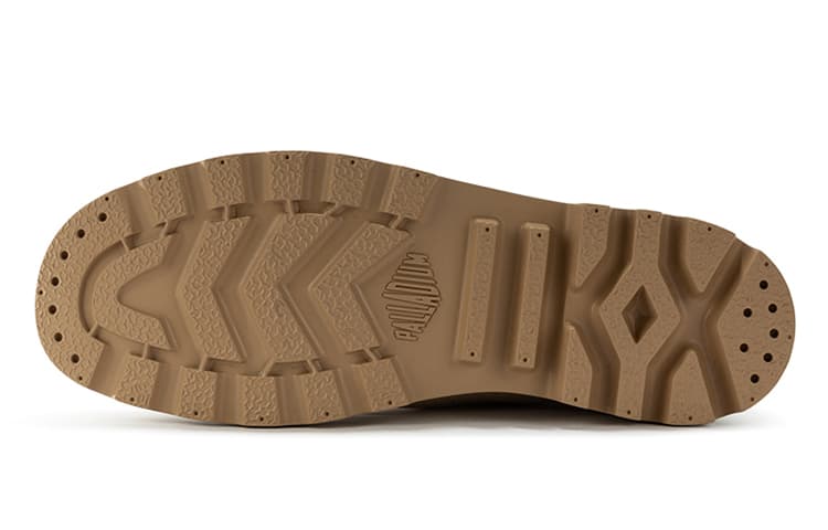 Нескользящие, износостойкие, водонепроницаемые, дышащие и амортизирующие парусиновые туфли с высоким берцем Palladium Pampa, унисекс, пустыня