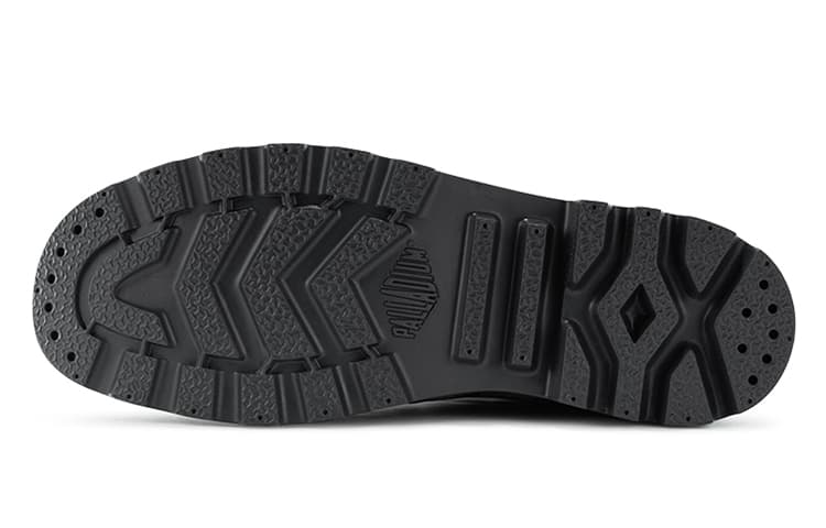 Palladium Pampa, противоскользящие, износостойкие, дышащие, водостойкие и амортизирующие, парусиновые туфли с высоким берцем, унисекс, сплав серого цвета