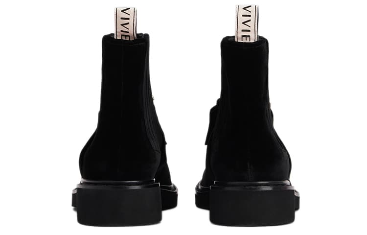 Roger Vivier Viv' Rangers Ботинки Челси женские черные