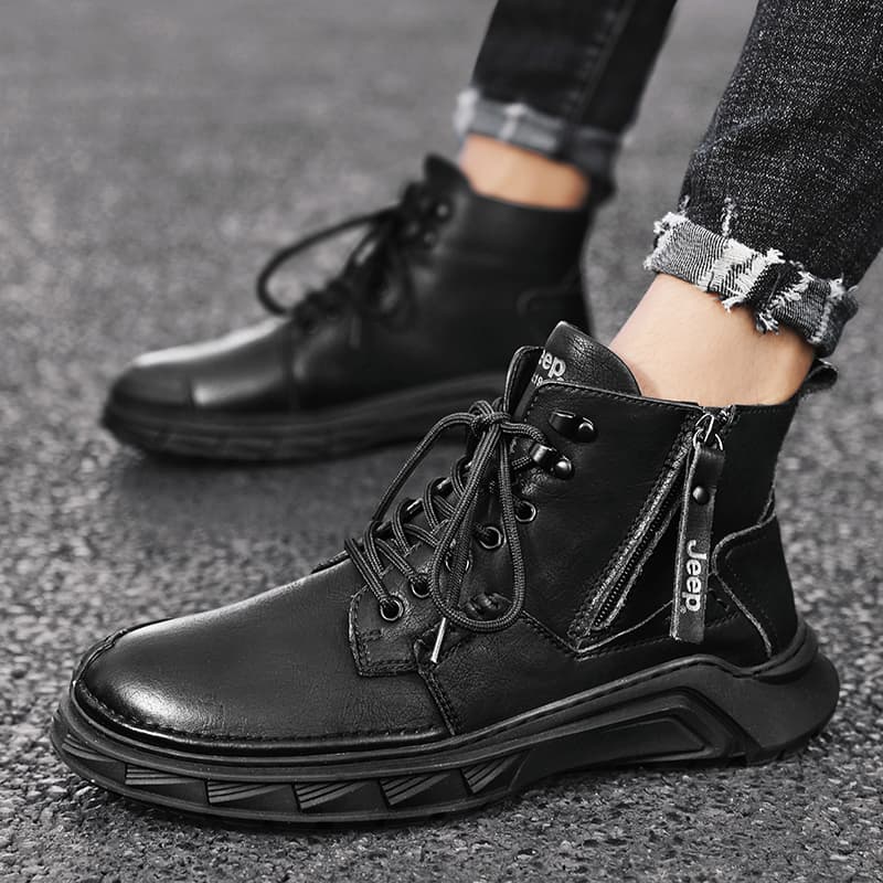 Ботинки Jeep Martin черные мужские