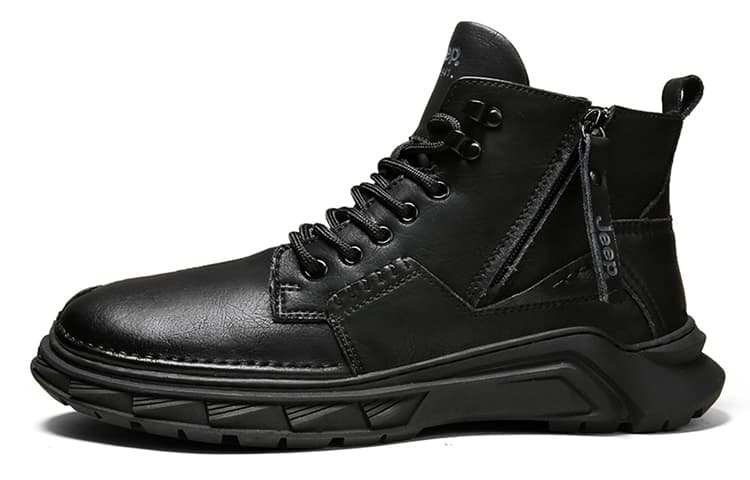 Jeep Martin Boots Men's Black
