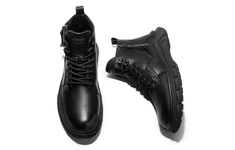 Ботинки Jeep Martin черные мужские