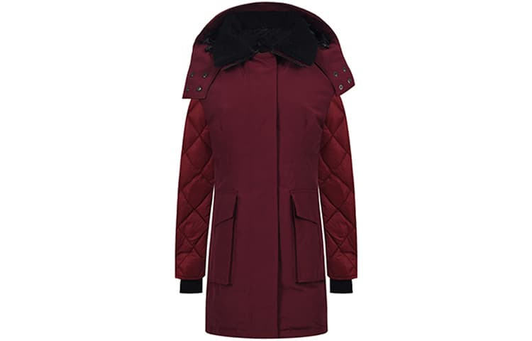Canada Goose Elwin Series Down Jacket Women's Burgundy