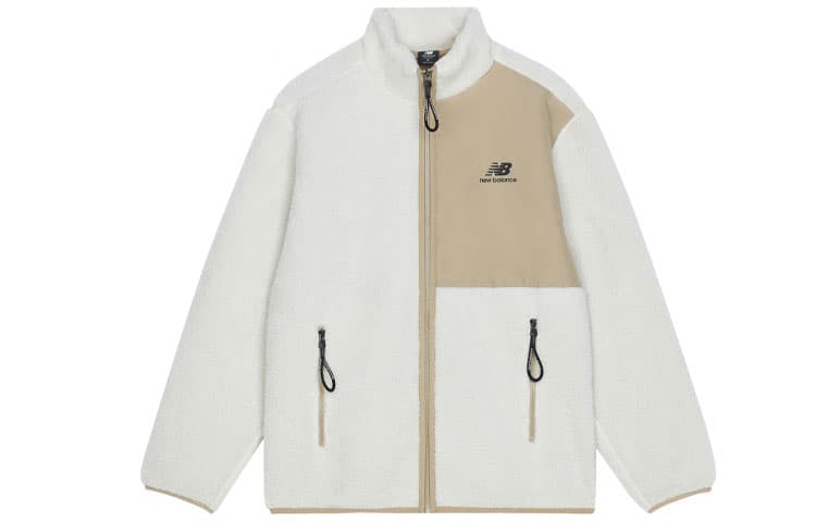 New Balance Velvet Jackets Unisex Ecru