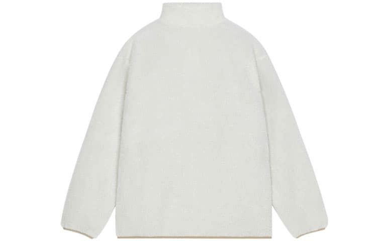 Бархатные куртки New Balance унисекс цвета экрю