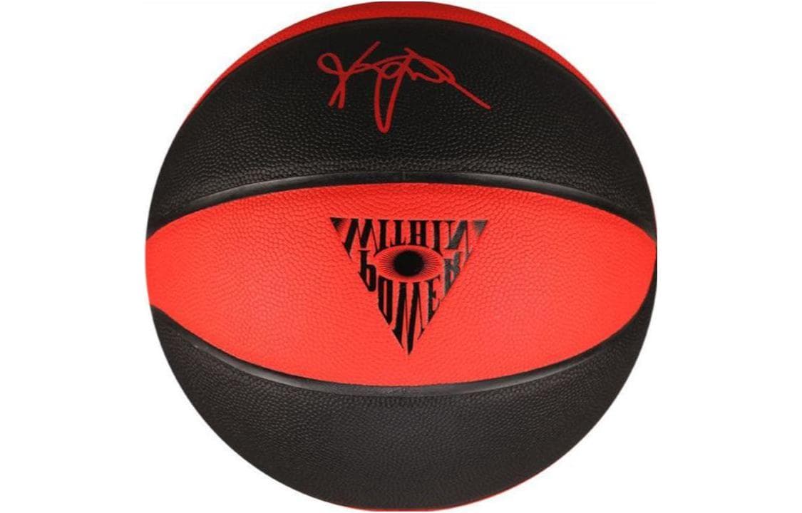 Баскетбольный мяч Nike из искусственной кожи, красный, черный, размер 7, тренировочный мяч, версия для США