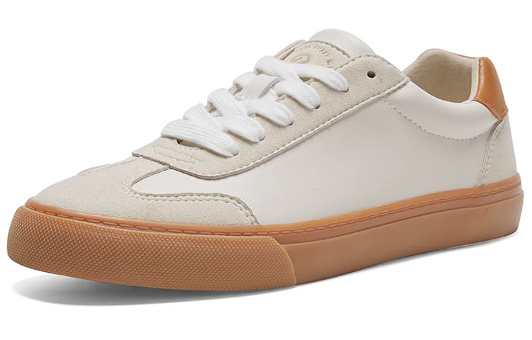 Rockfish Водонепроницаемая коллекция Низкие стильные туфли для скейтбординга Женские белые экрю