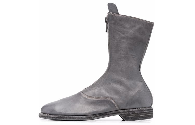 GUIDI Front Zip Ankle Boots