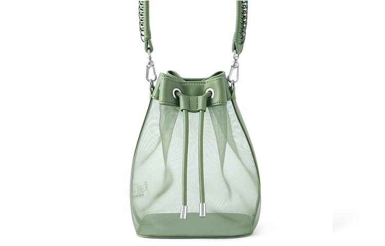 Сумка-мешок CHARLES&KEITH из полиуретана, сумка через плечо, обычная женская, разноцветная