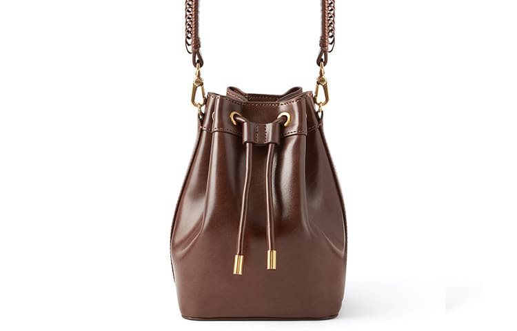 Сумка-мешок CHARLES&KEITH из полиуретана, сумка через плечо, обычная женская, разноцветная