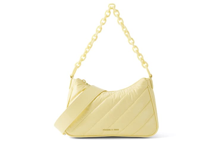 CHARLES&KEITH Fabric Shoulder Bag Small Size Women's Multicolor