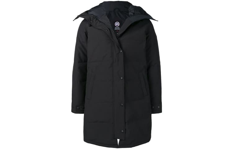 Canada Goose Shelburne Series Down Jacket Parka Coat Women's Black