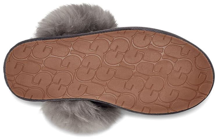 Темно-серые женские тапочки UGG Scuff Sis