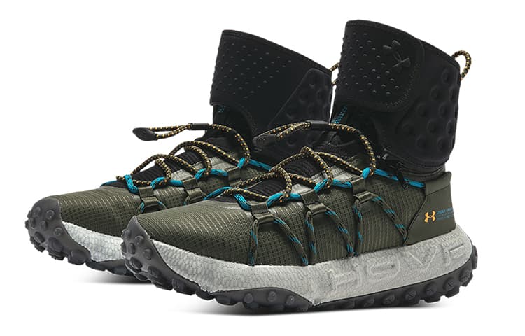 Манжеты Under Armour Hovr Summit Fat Tire, цвет "Marine Od Green"