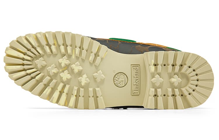 Timberland BAPE X 3-Eye Classic, пшеничный камуфляж