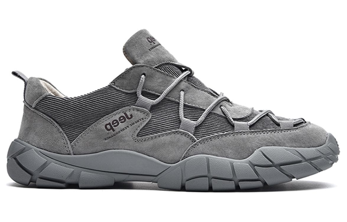 Джип-туризм и альпинизм, устойчивая к истиранию, дышащая, легкая уличная обувь с низким берцем, мужская, серая