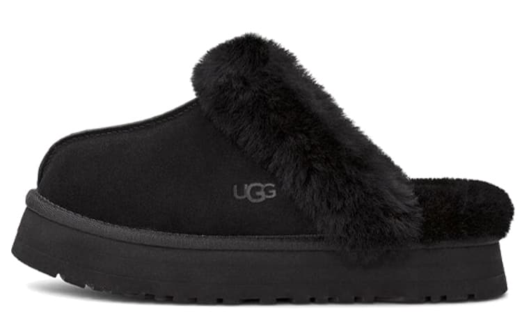 UGG Disquette Slipper 'Black' Women's
