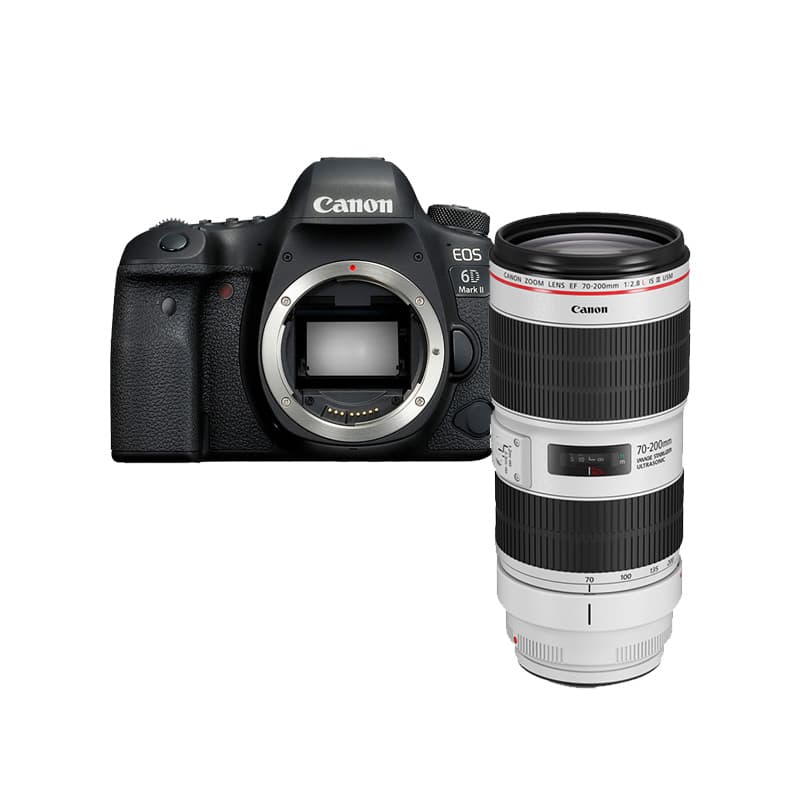 Полнокадровая полнокадровая зеркальная камера Canon EOS 6D Mark II 6D2 L Class 24 105 со стандартным набором объективов