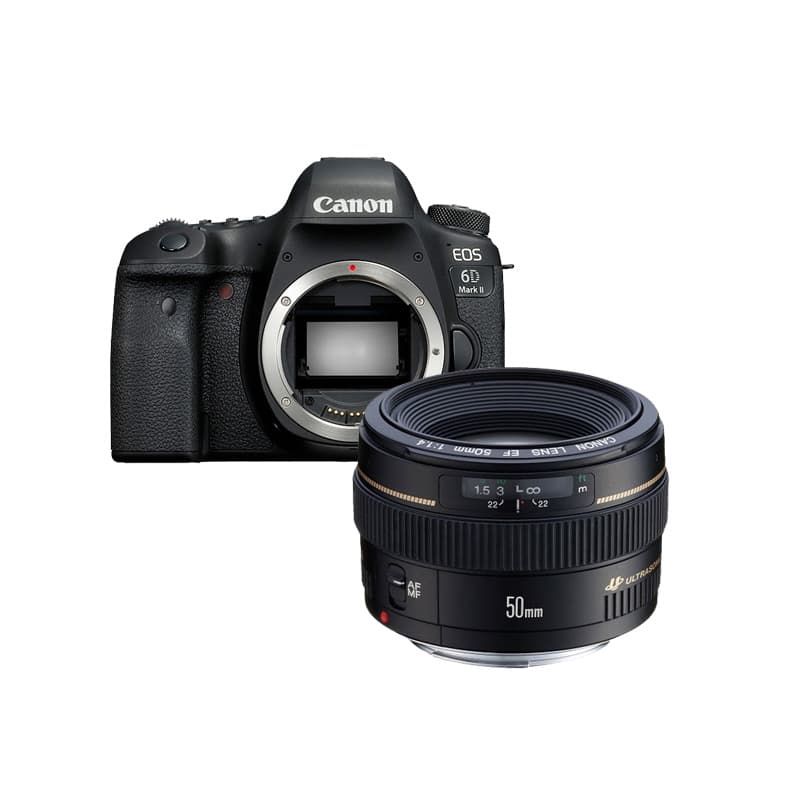 Полнокадровая полнокадровая зеркальная камера Canon EOS 6D Mark II 6D2 L Class 24 105 со стандартным набором объективов