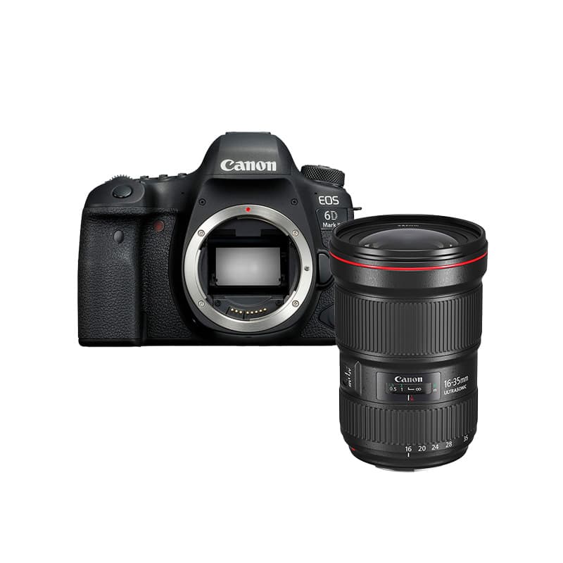 Полнокадровая полнокадровая зеркальная камера Canon EOS 6D Mark II 6D2 L Class 24 105 со стандартным набором объективов