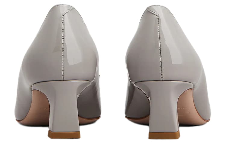 Roger Vivier Trompette Туфли на высоком каблуке 4,5 см, женские, серые