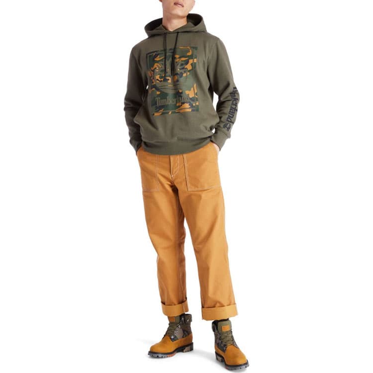 Толстовки Timberland мужские зеленые