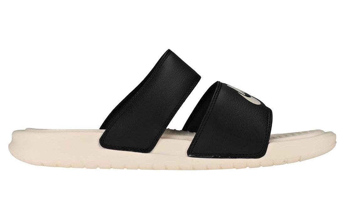 Женские шлепанцы Nike Benassi Duo Ultra, цвет «Black Guava Ice»