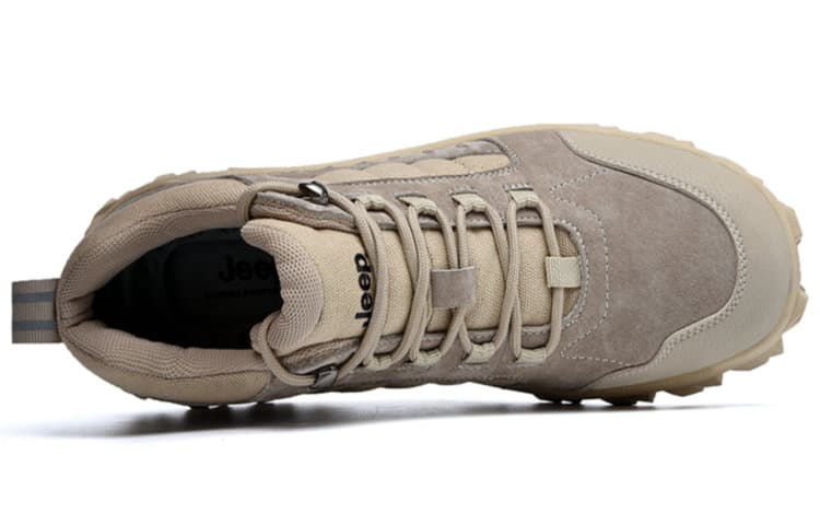 Jeep Обувь для альпинизма и туризма, мужская, с высоким берцем, песочная