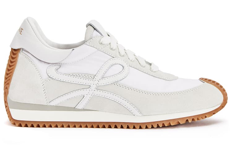 LOEWE Flow Runner Low Белый Светло-Серый Жевательная резинка