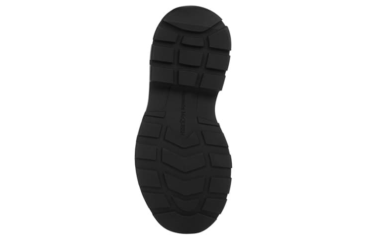 Черные женские кожаные ботильоны Alexander McQueen