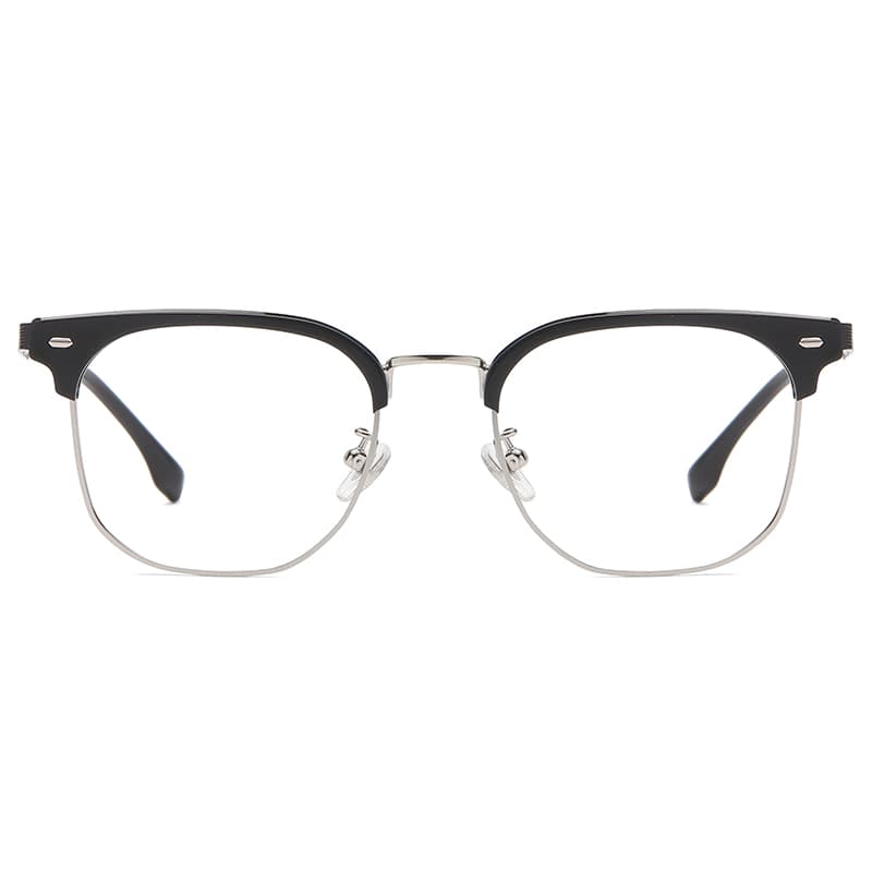 Prsr пластинчатая и металлическая оправа для очков унисекс