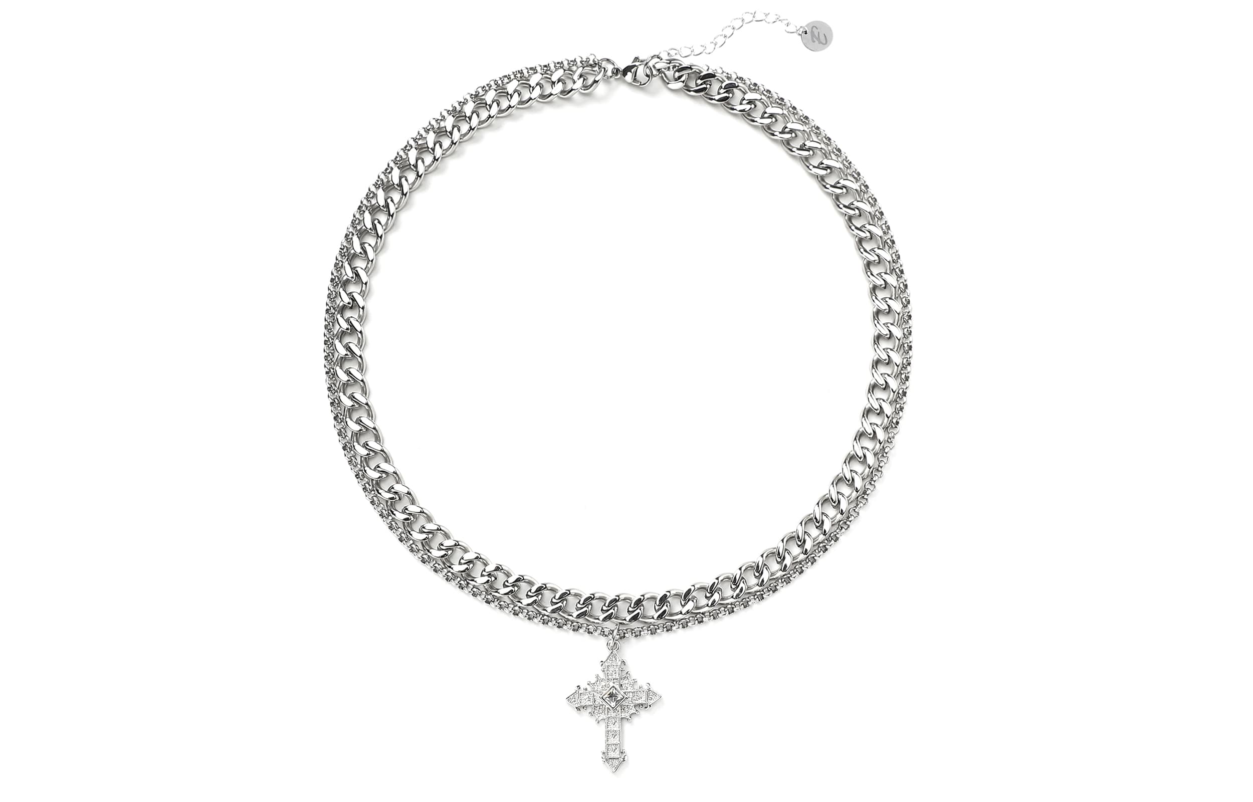 ENFANTIN Ожерелья из титановой стали унисекс