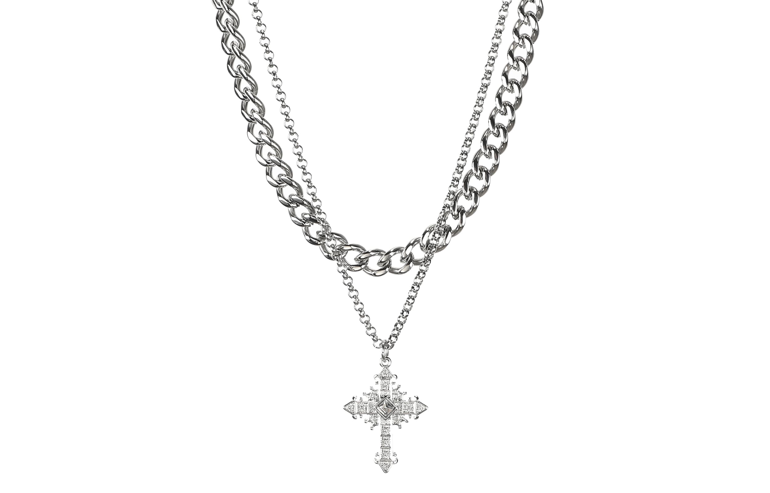 ENFANTIN Titanium Steel Necklaces Unisex