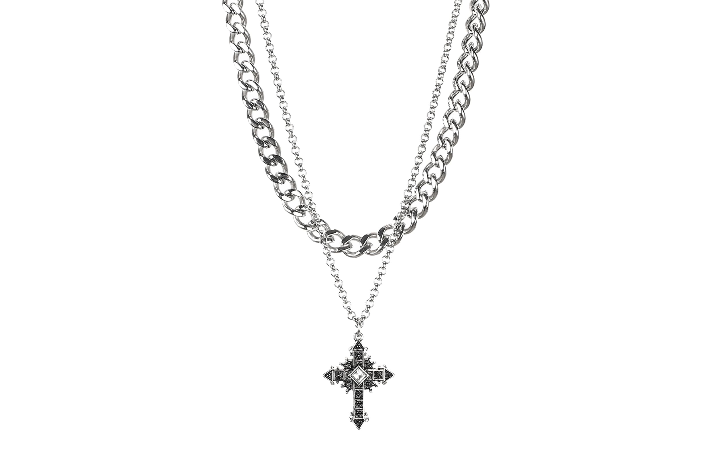 ENFANTIN Ожерелья из титановой стали унисекс