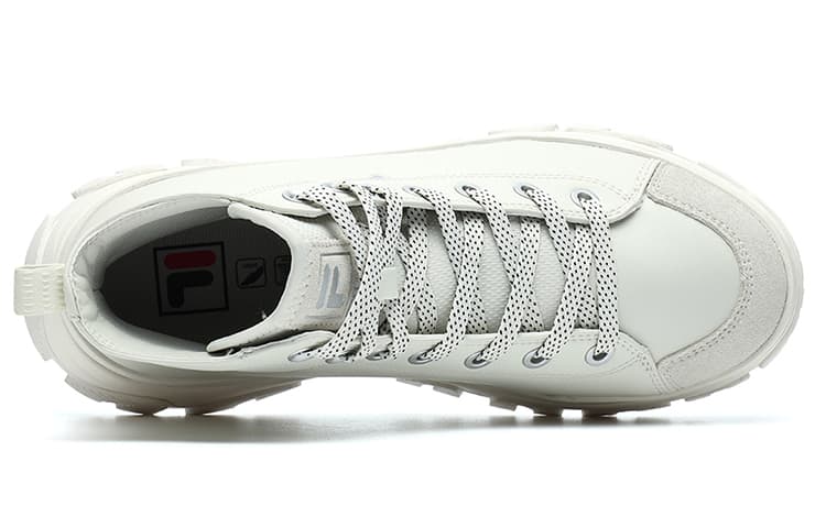 FILA Уличные ботинки женские серебристо-зеленые