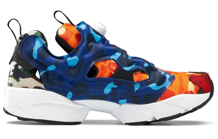 Reebok Bape X Reebok InstaPump Fury Og, мультикамуфляжный