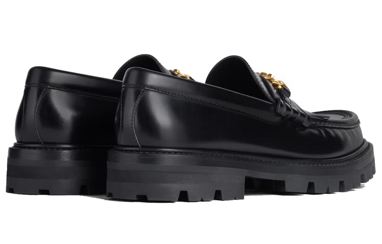 CELINE Лоферы женские черные