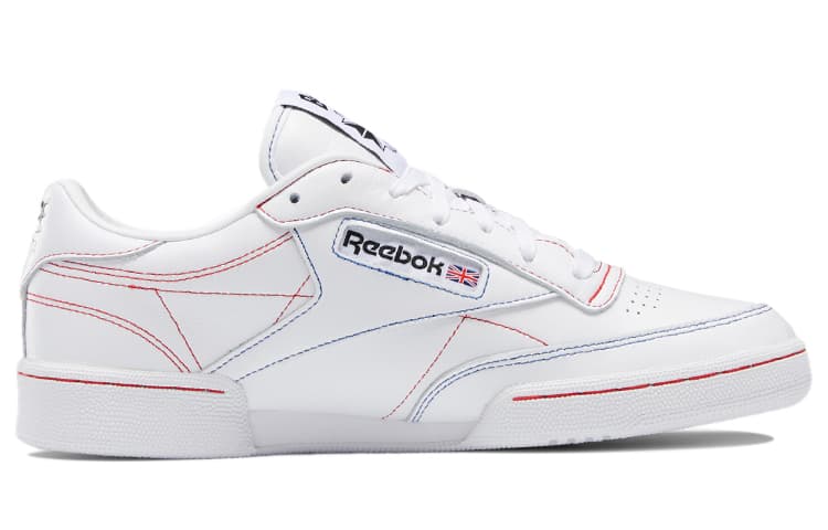 Кроссовки Reebok Bape X Reebok Club C 85, белые