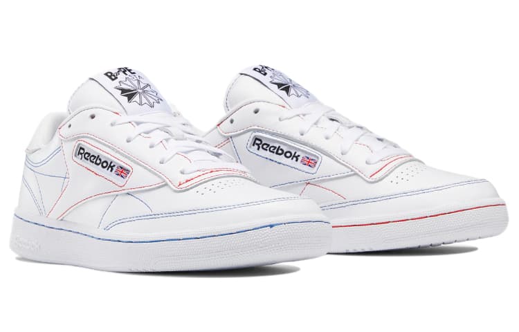 Кроссовки Reebok Bape X Reebok Club C 85, белые