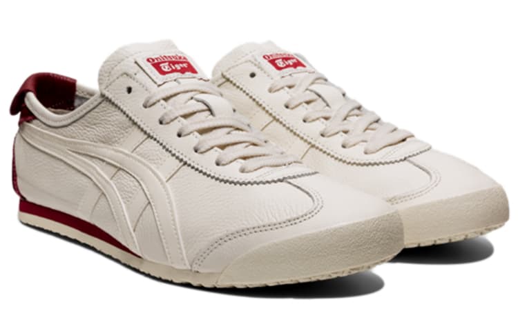 Onitsuka Tiger Mexico 66 Кремовый бордовый