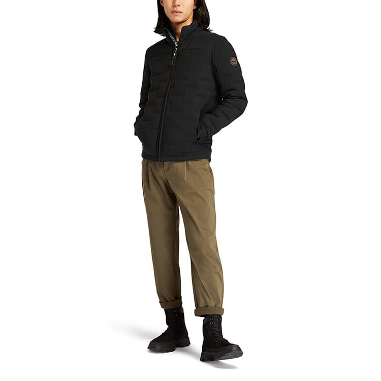 Мужская куртка-пуховик Timberland черная