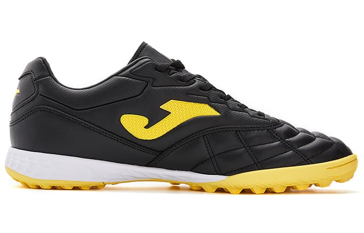 Joma Liga T1 Tf TF резиновые сломанные шипы противоскользящие износостойкие футбольные бутсы мужские черные желтые