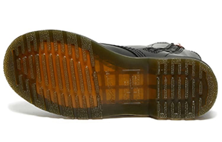 Martens 1490 Розовое золото с фурнитурой, женские высокие сапоги "Черные"