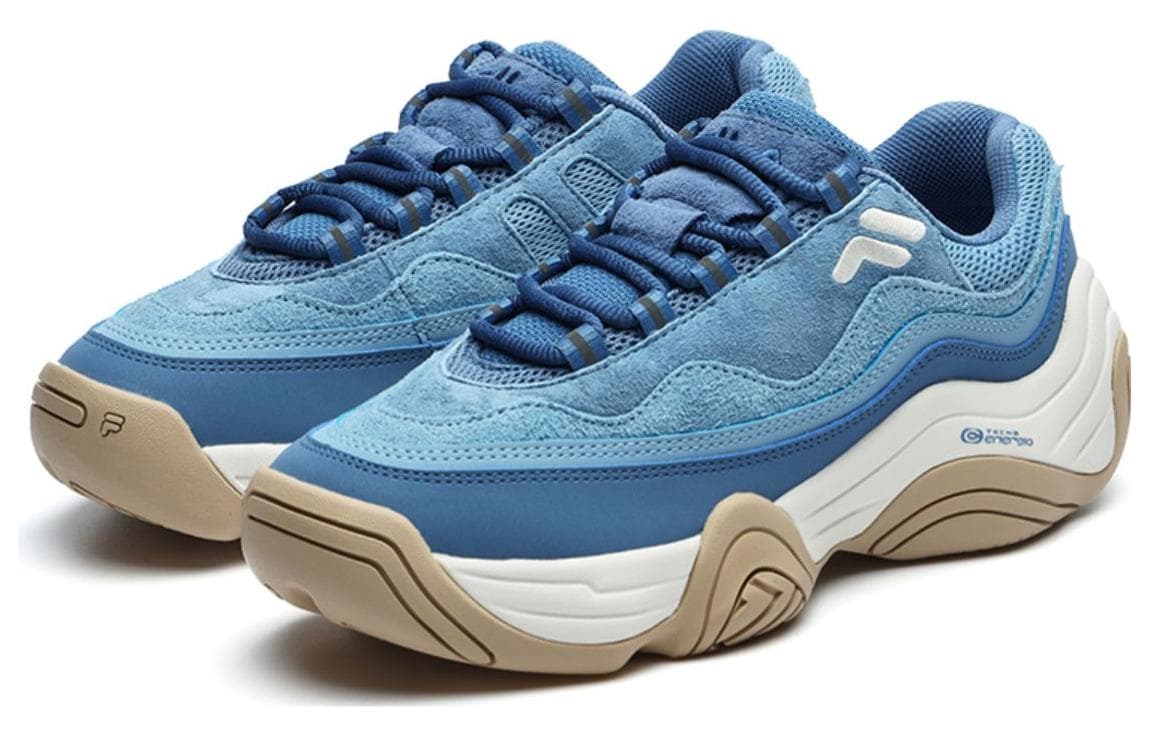 FILA FUSION HERITAGE BASKETBALL низкие винтажные баскетбольные кроссовки женские синие